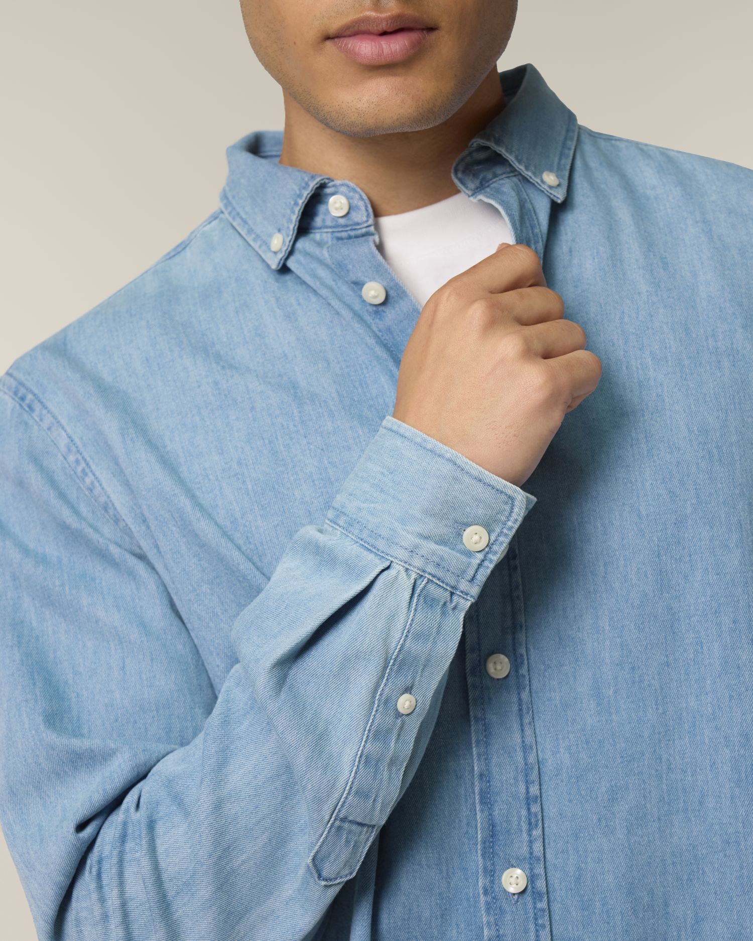 EkologickýTextil.cz - STANLEY/STELLA Stanley Denim Shirt