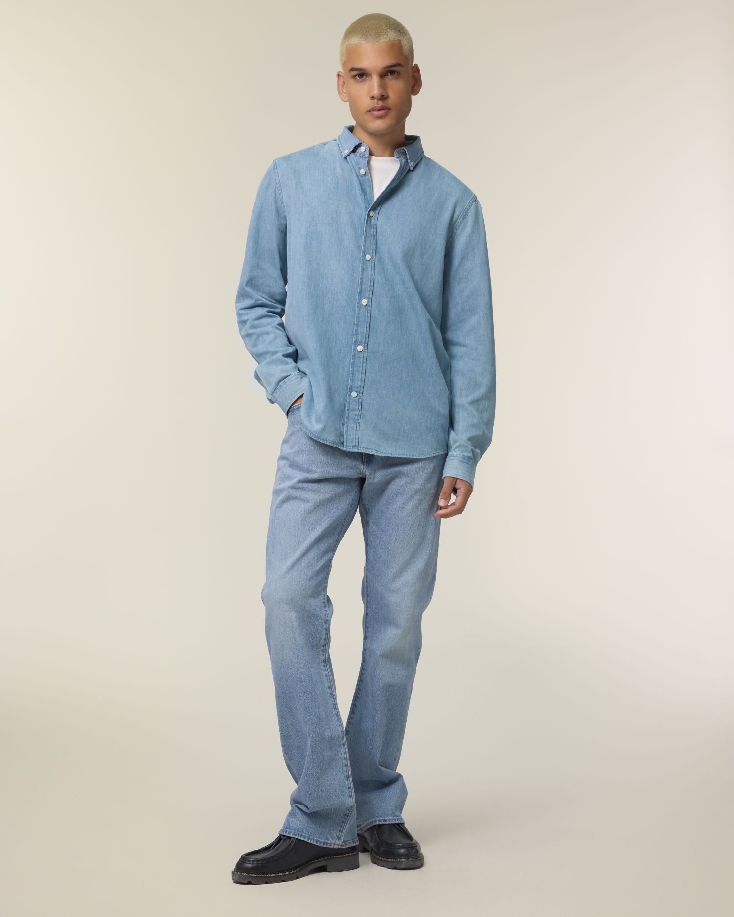 EkologickýTextil.cz - STANLEY/STELLA Stanley Denim Shirt