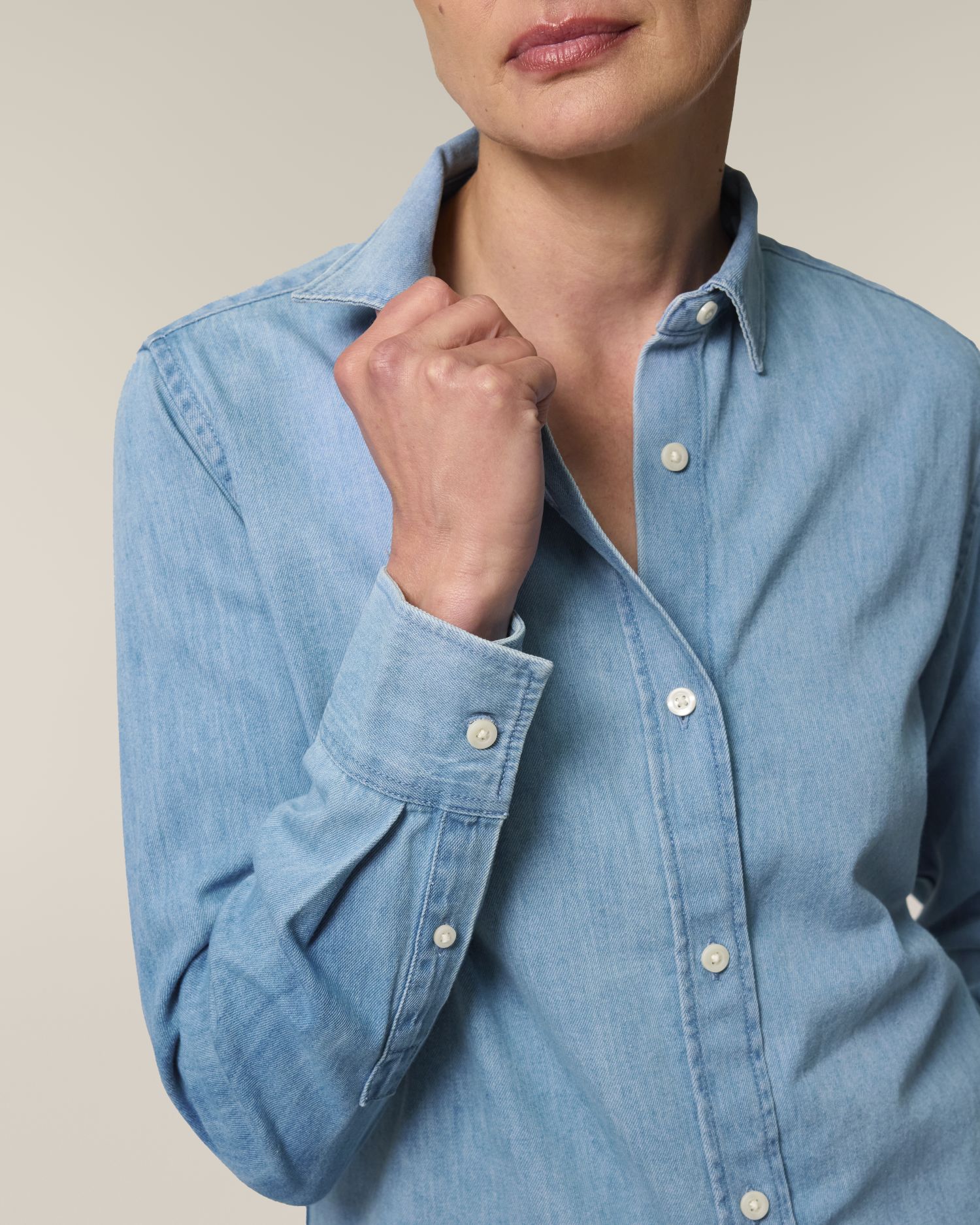 EkologickýTextil.cz - STANLEY/STELLA Stella Denim Shirt